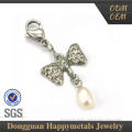 Advertising Promotion Stainless Steel Lamp Work Glass Charms